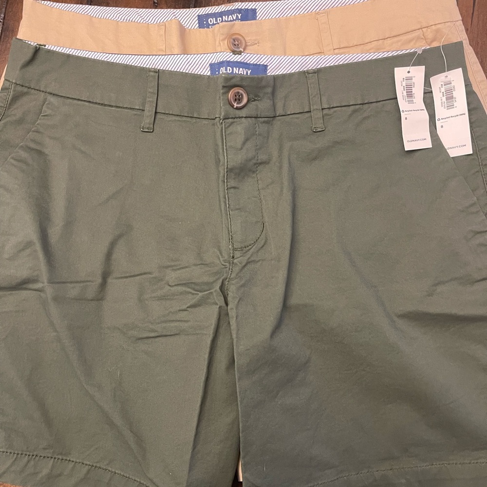 NWT Old Navy Everyday Shorts Women’s 7” inseam size 8